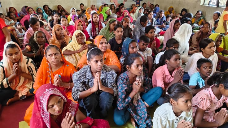 Gospel crusades and open-air village outreach gatherings